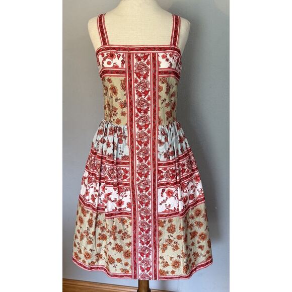 Gal Meets Glam Dresses & Skirts - Gal Meets Glam Gianna Dress Sz 2 Patchwork Floral Cottagecore Boho Prairie